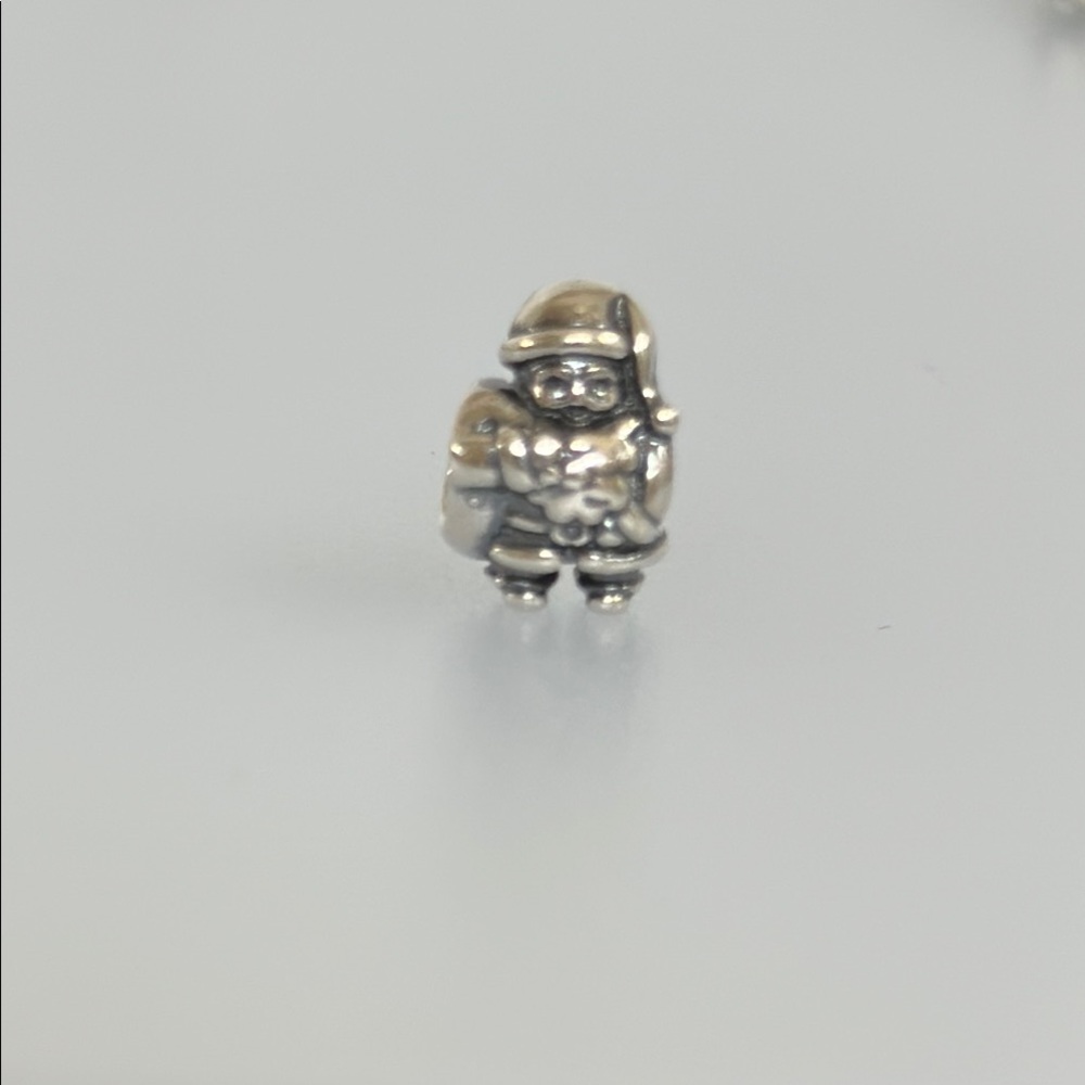 Pandora Silver Santa Charm